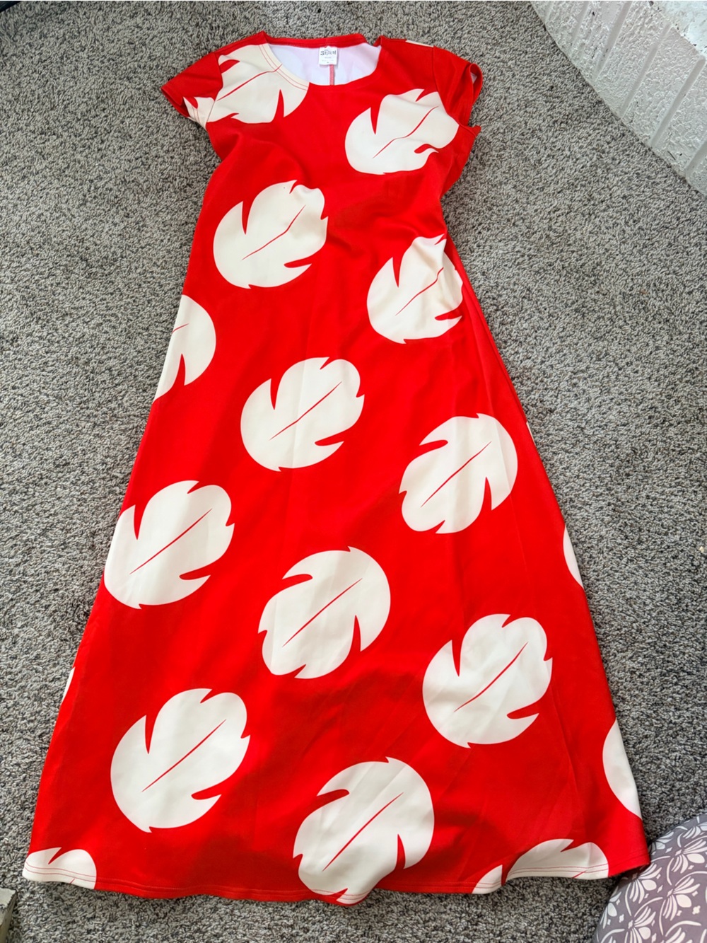 Disney Lilo and Stich Costume Leaf Pattern